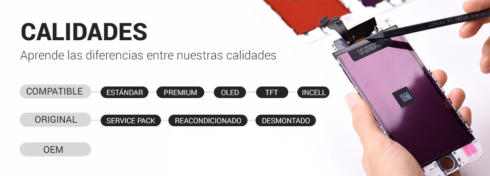 Diferencia entre pantalla original y genérica iPhone X 
